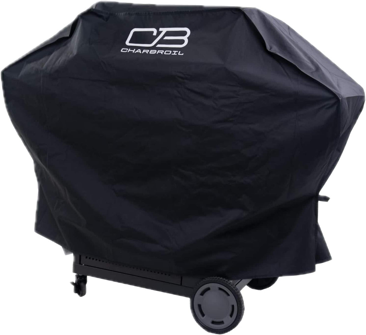 Charbroil - Char-Broil Performance Medium Grill Cover CB1250011P6, Water-Resistant UV-Protected Polyester, Black