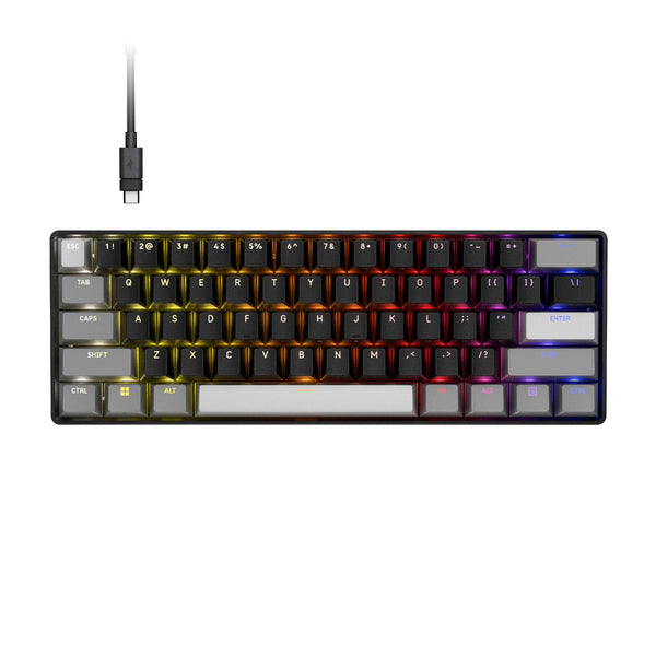 CORSAIR - CLIPPER PRO MINI 60 Hall Effect Gaming Keyboard - Black