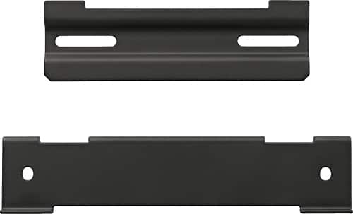 Front. Bose - Solo 5 Soundbar Wall mount kit - Black.