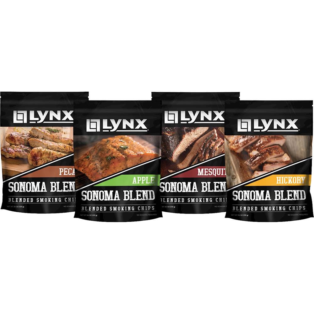 Lynx - Sonoma Blend Wood Chips (4-Count) - Black