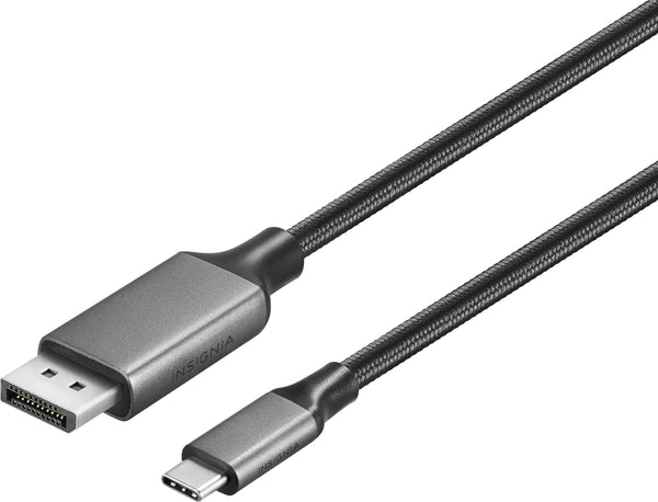 Insignia™ - 6 ft. USB-C to DisplayPort Cable - Black
