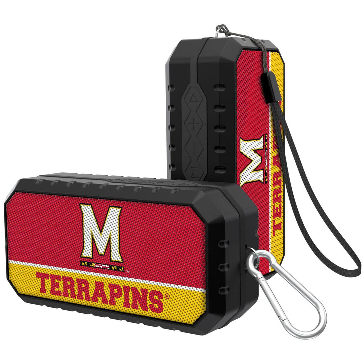 Keyscaper - Maryland Terrapins Water Resistant Bluetooth Speaker - Black