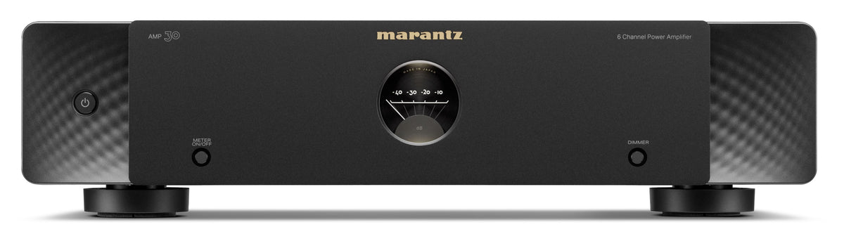 Marantz - AMP 30 6-Channel Power Amplifier with 200 Watts and Exclusive HDAM - Black