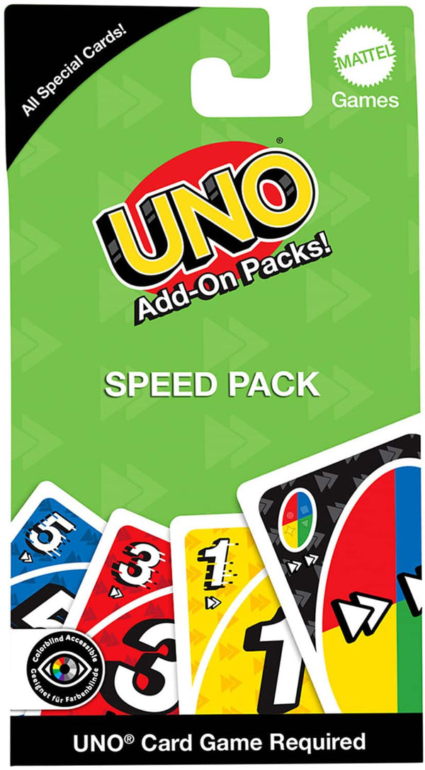 Mattel - UNO Speed Pack Add-On - COLLECTIBLES - Multicolor