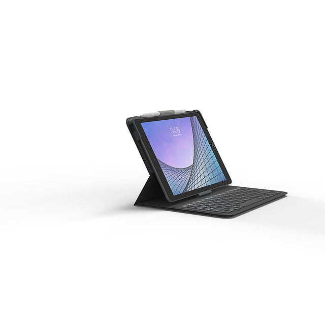 Alt View 11. ZAGG - Messenger Folio 2 Keyboard & Case for Apple iPad 10.2" (7th, 8th, 9th Gen) and iPad Air 10.5" (3rd Gen) - Charcoal.