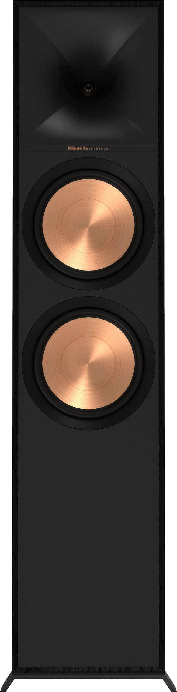 Klipsch - R-800F Reference Series Dual 8" 600-Watt Passive 2-Way Floor Standing Speaker (Each) - Black