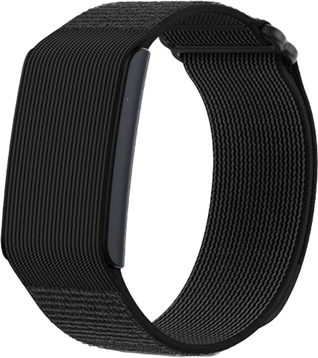 Front. Amazfit - Helio Strap Fitness & Recovery Tracker - 10-Day Battery, 24/7 Health Tracking - No Subscription - Black.
