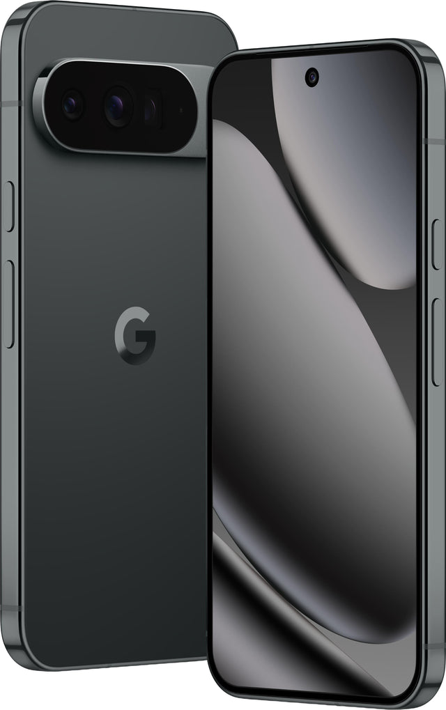 Front. Google - Pixel 10 Pro 128GB (Verizon) - Obsidian.