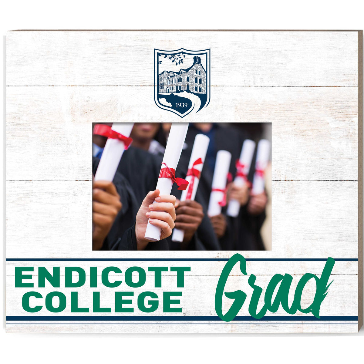 Jardine - Endicott College 11'' x 13'' Grad Picture Frame - White