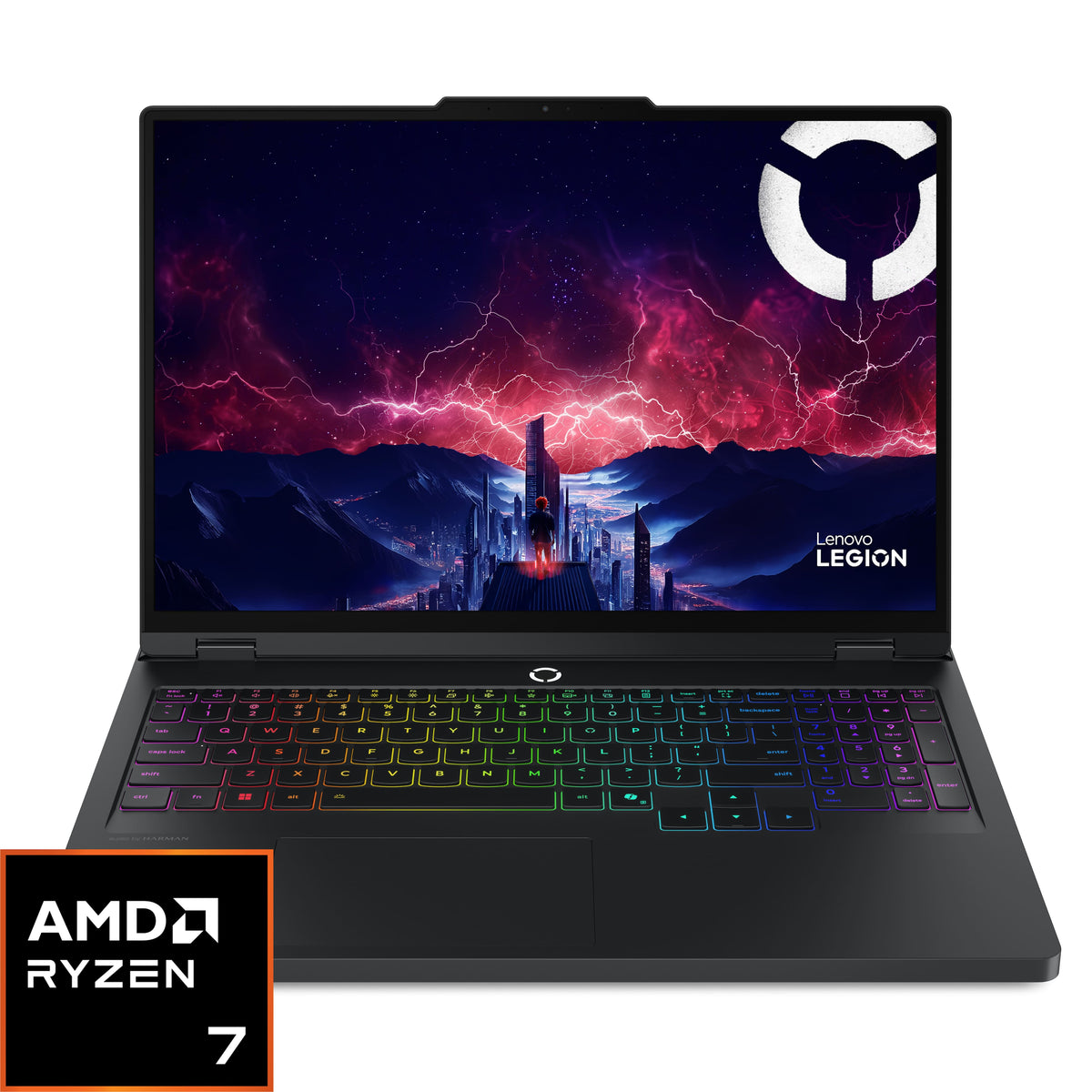 Lenovo - Legion Pro 5 16" 2.5K OLED Gaming Laptop - AMD Ryzen 7 8745HX 2025 - 32GB RAM - NVIDIA GeForce RTX 5060 - 1TB SSD - Eclipse Black