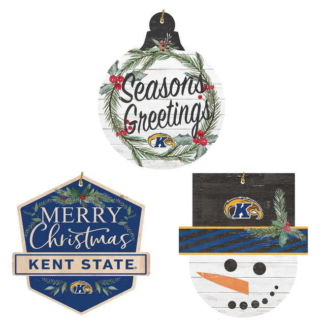 Seasons Greetings  
KENT STATE  

MERRY Christmas  
KENT STATE  

KENT STATE