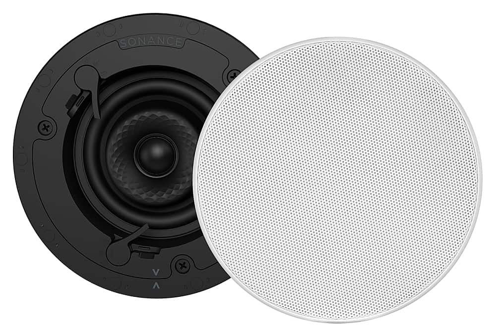 Sonance - VX42R SINGLE SPEAKER - Visual Experience Series 4" 2-Way In Ceiling Speaker (Each) - Paintable White