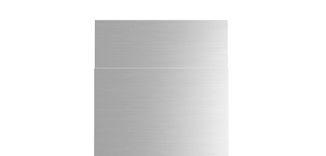 Front. Dacor - Duct Cover Extension Kit for 990W Series (9'-12' ceiling) - Silver Stainless Steel.