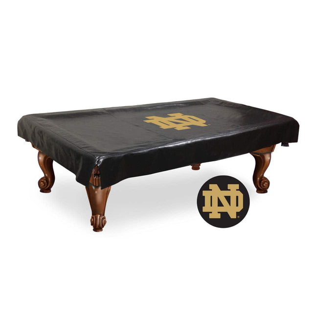 Front. Holland Bar Stool Co. - Notre Dame Fighting Irish 7' Billiard Table Cover - Multicolor.