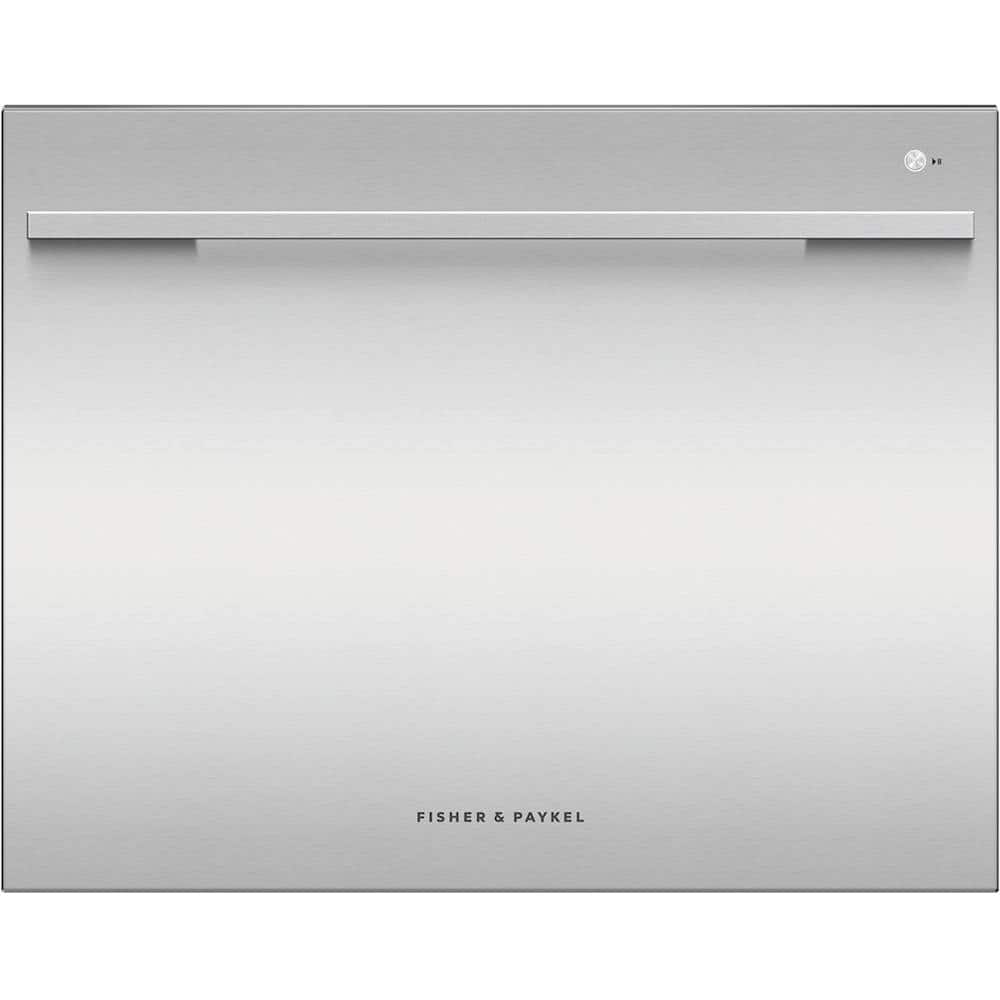 Fisher & Paykel - 24" Front Control Tall Tub Built-In Dishwasher - Stainless Steel