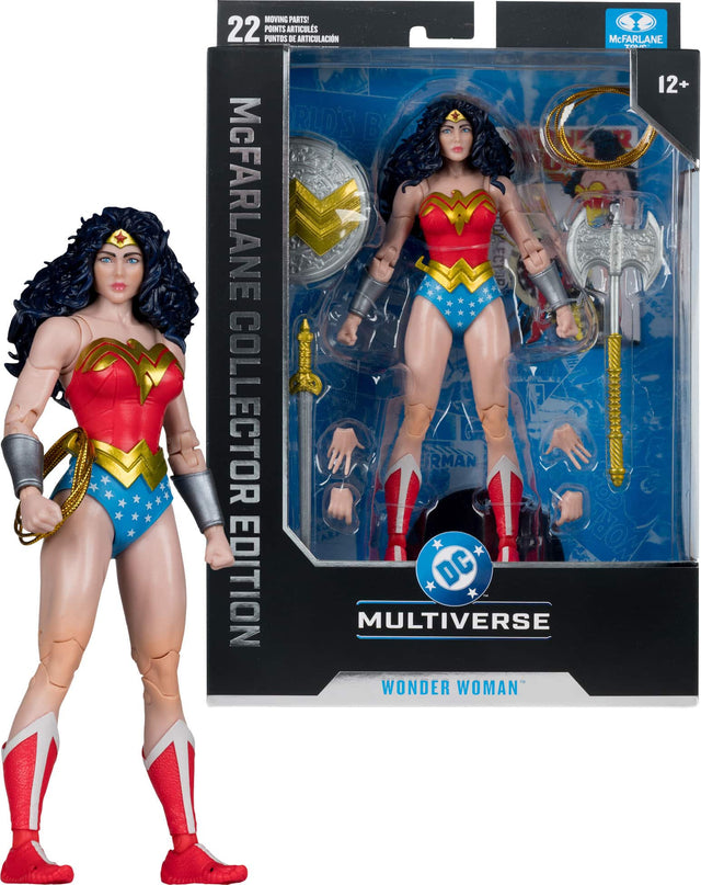 MOVING PARTS! 22 POINTS ARTICULS DE ARTICULACIÓN L McFARLANE 12+ RLD'S B McFARLANE ED 10 COLLECTOR EDITION * WORLD EDITION * DC MULTIVERSE WONDER WOMAN