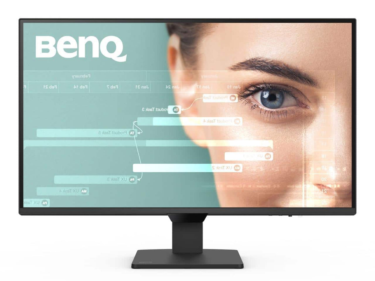 BenQ - GW2790Q 27” 2K QHD 100Hz IPS Monitor, HDMI/DP, Eye-Care, Low Blue Light, Brightness Intelligence - Black
