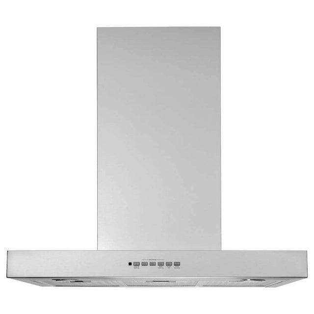 Front. GE - Designer 30" Convertible Range Hood - Stainless Steel.
