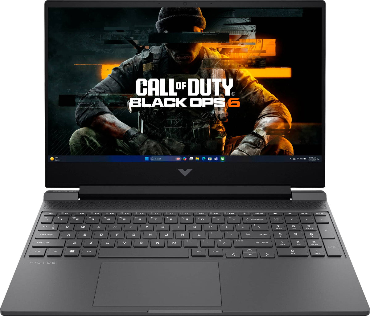 HP - Victus 15.6" Full HD Gaming Laptop - AMD Ryzen 5 7535HS (2023) - 8GB DDR5 Memory - AMD Radeon RX 6550M - 512GB SSD - Mica Silver