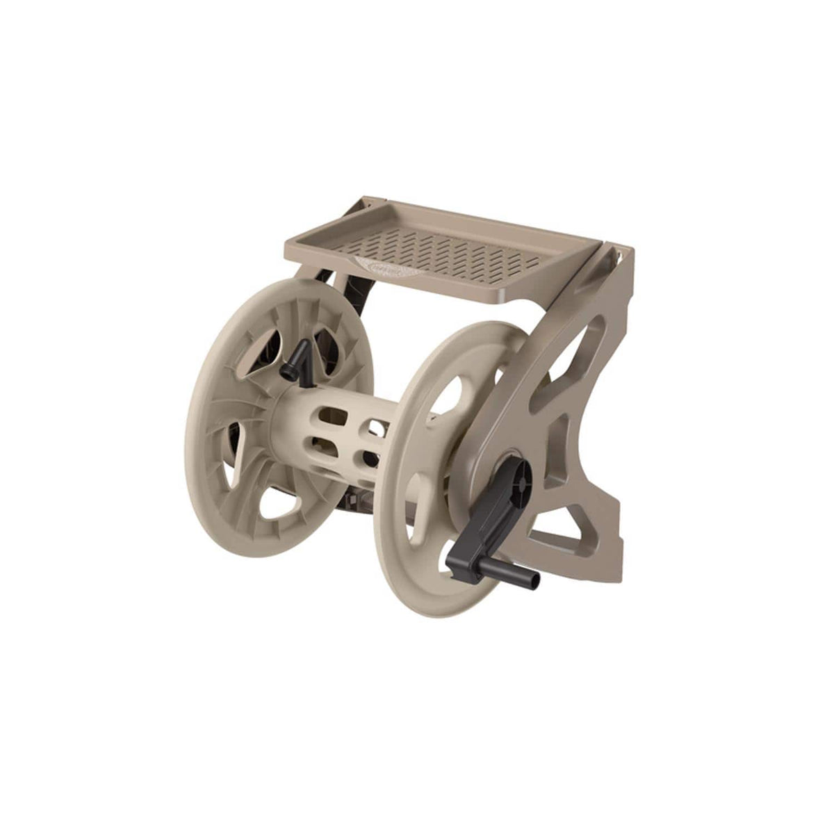 Suncast - Hose Handler 200 ft. Taupe Retractable Wall Mounted Hose Reel