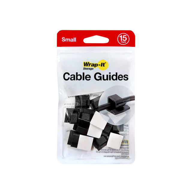 Small 15 Pack Wrap-It Storage Cable Guides