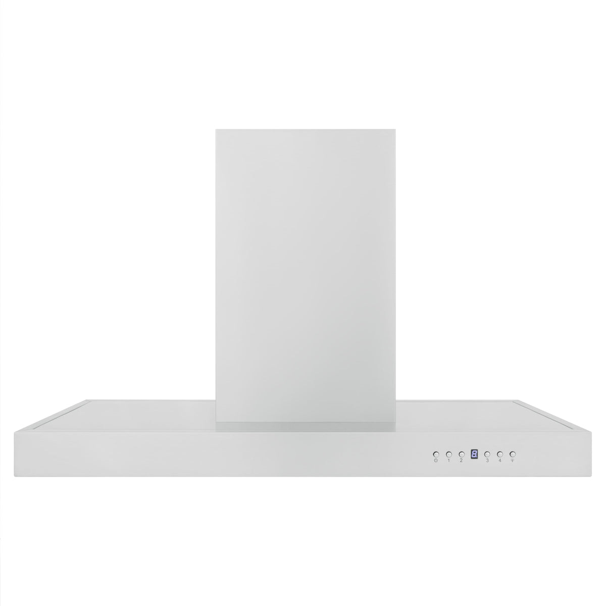 ZLINE - 42 inches - Externally Vented - Island Range Hood - Stainless Steel