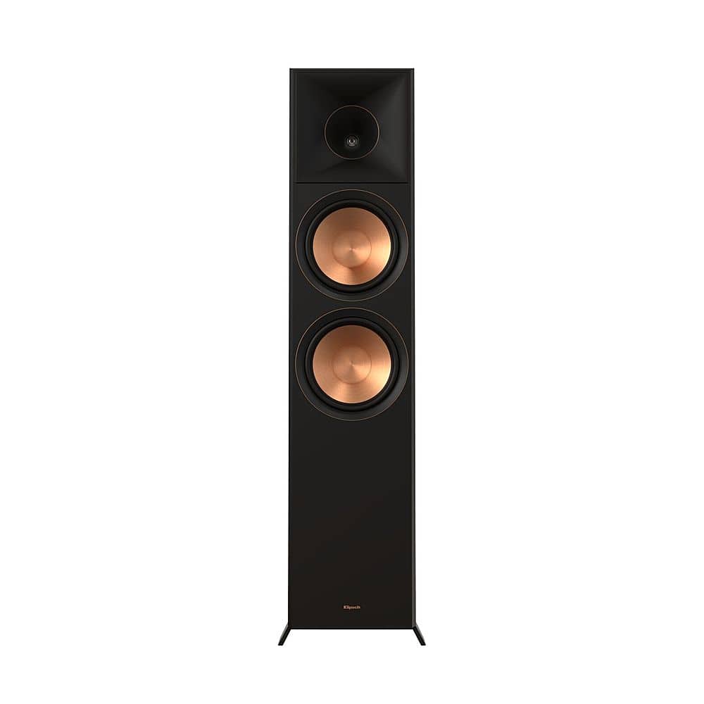 Klipsch - RP-8000F II Reference Premiere Dual 8" 600-Watt Passive 2-Way Floor Speaker (Each) - Ebony