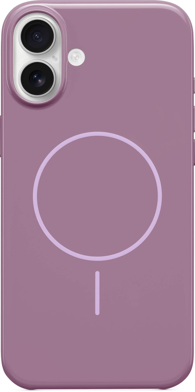 Front. Beats - iPhone 16 Plus Case with MagSafe - Sunset Purple.