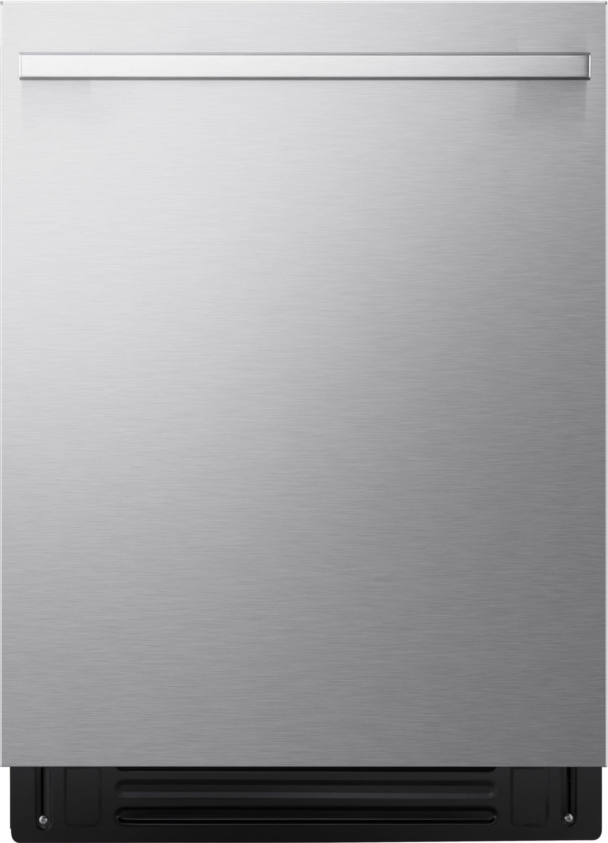 LG - STUDIO FlushFit 24-in Top Control Smart Built-In Stainless Steel Tub Dishwasher w/3rd Rack, 1 Hour Wash and Dry, 39dBA - Stainless Steel