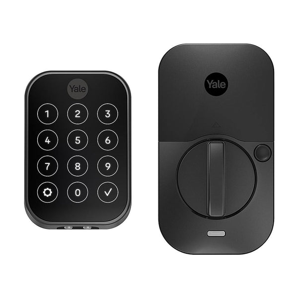 Yale - Assure Lock 2 - Smart Lock Keyless Wi-Fi Deadbolt with APPLE HOME KEYS | Touchscreen Keypad Access - Black Suede