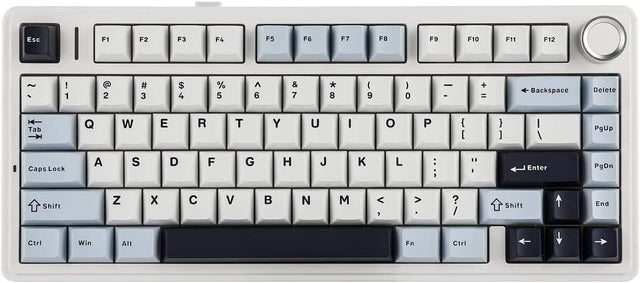 Esc F1 F2 F3 F4 F5 F6 F7 F8 F9 F10 F11 F12 ~ ! @ # $ % ^ & * ( ) - _ + = Backspace Delete Tab Q W E R T Y U I O P { [ } ] | Enter PgUp Caps Lock A S D F G H J K L : ; " ' Enter PgDn Shift Z X C V B N M , < . > ? / Shift End Ctrl Win Alt Fn Ctrl