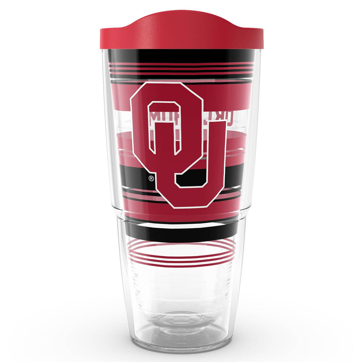 Tervis - Oklahoma Sooners 24oz. Hype Stripe Classic Tumbler - Multicolor