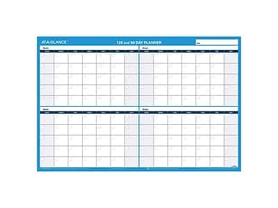 AT-A-GLANCE  
120 and 90 DAY PLANNER