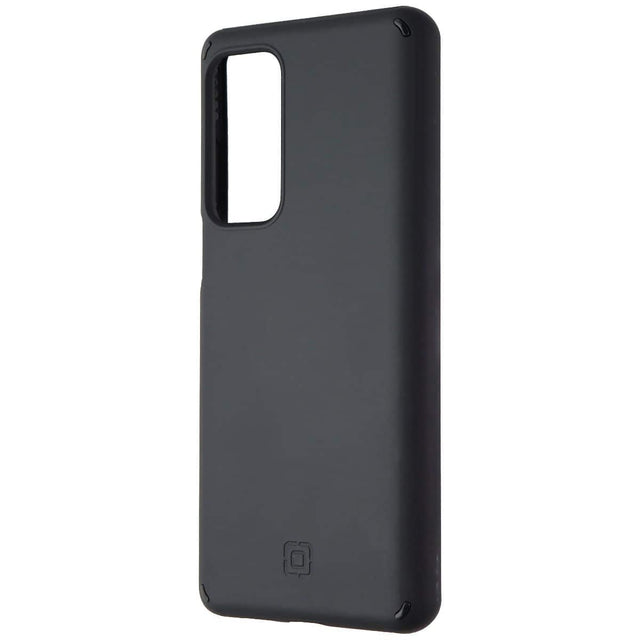 Front. Incipio - Incipio Duo Series Dual Layer Case for Motorola Edge Smartphone - Matte Black - Black.