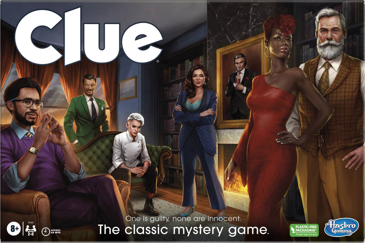 Hasbro - Clue - Board Game - GAMES (MISC) - Multicolor