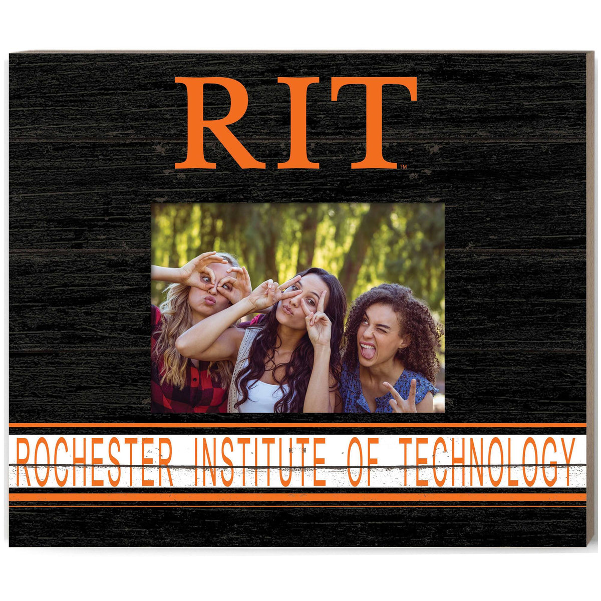 Jardine - Rochester Institute of Technology Tigers 11'' x 13'' Team Spirit Scholastic Picture Frame - Orange