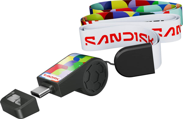 SANDISK - 64GB USB-C FLASH DRIVE: FIFA WORLD CUP 2026 EDITION - Black/Global