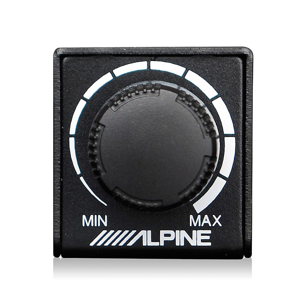 Alpine - Remote Bass Control Knob for Select Amplifiers - Black