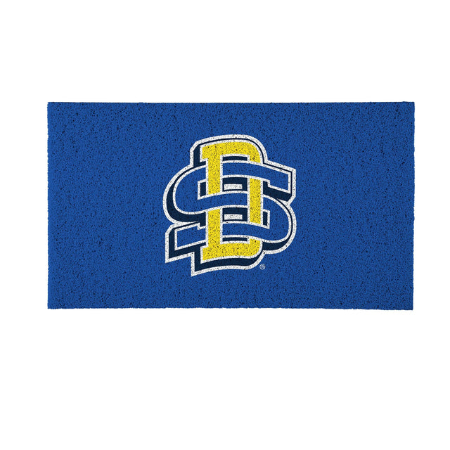 Front. Evergreen Enterprises - South Dakota State Jackrabbits 16" x 28" Full Color Indoor/Outdoor Logo Turf Mat - Multicolor.