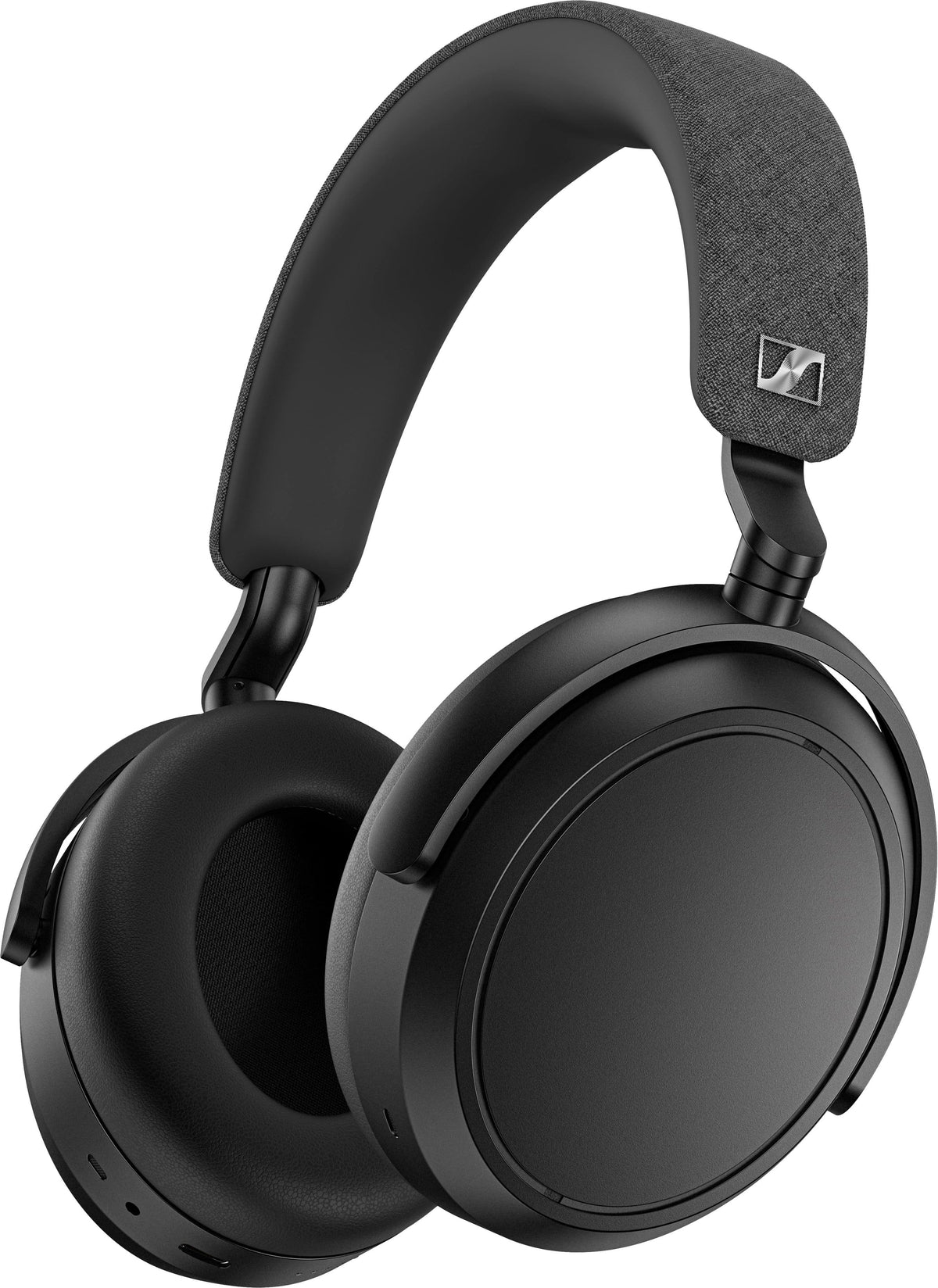 Sennheiser - MOMENTUM 4 Wireless Adaptive Noise-Canceling Over-The-Ear Headphones - Black
