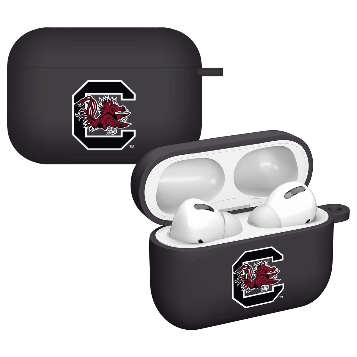Affinity Bands - South Carolina Gamecocks AirPods Pro Silicone Case Cover - Black