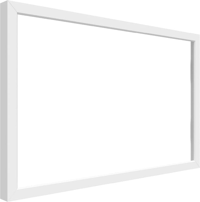 Front. Amazon - Echo Show 15 Frame - White.