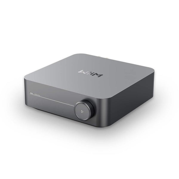 WiiM - Amp Multiroom Streaming Amplifier - Class D, 60W x 2 (8 Ohms), 120W x 2 (4 Ohms) - Space Gray