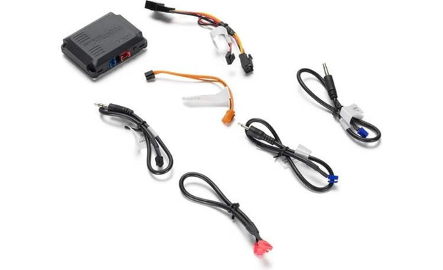Front. Maestro - Maestro OEM Microphone Retention Interface for Select Vehicles - Black.
