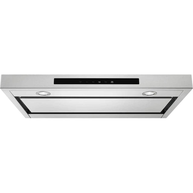 Front. KitchenAid - 30" Convertible Range Hood - Stainless steel.