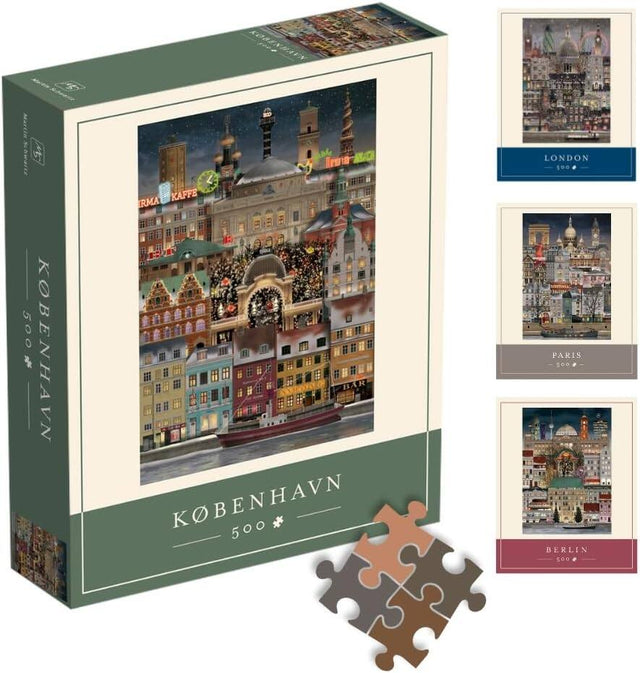 Martin Schwaite  
500  
KØBENHAVN  
IRMA KAFFE  
KØBENHAVN  
500  
LONDON  
500  
PARIS  
500  
BERLIN  
500