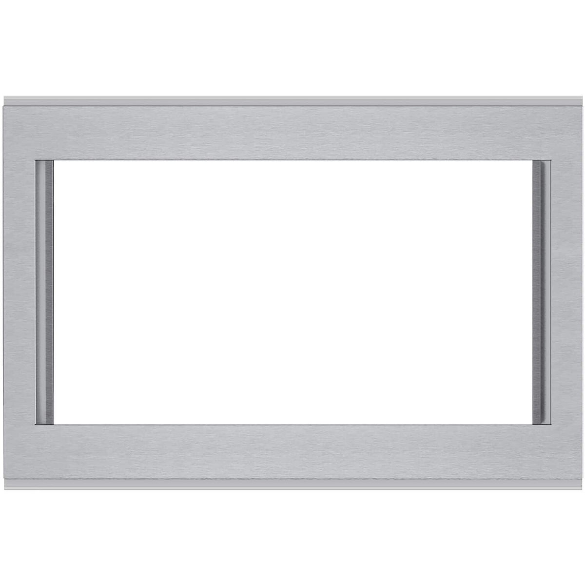Sharp - 30 in. Built-In Microwave Trim Kit for SMC2266HS - Silver