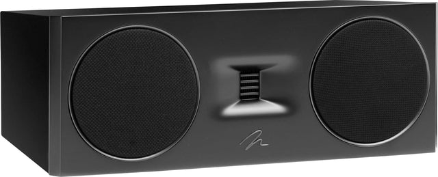Front. MartinLogan - Motion C10 2.5-Way Center-Channel with Dual 5.5” Midbass Drivers (Each) - Gloss Black.