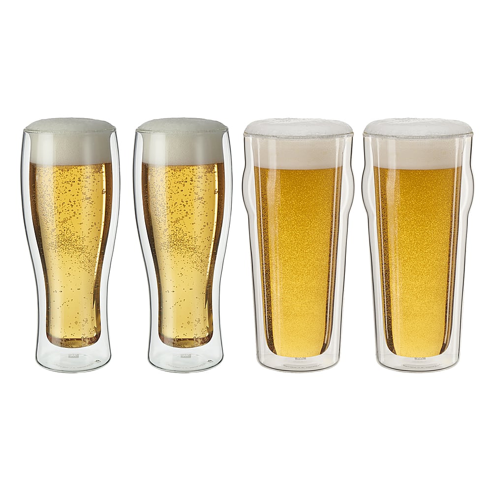 ZWILLING - Sorrento 4-pc Double-Wall Pint & Pilsner Glass Set