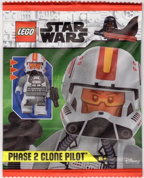 LEGO - Phase 2 Clone Pilot paper bag Star Wars L0002233